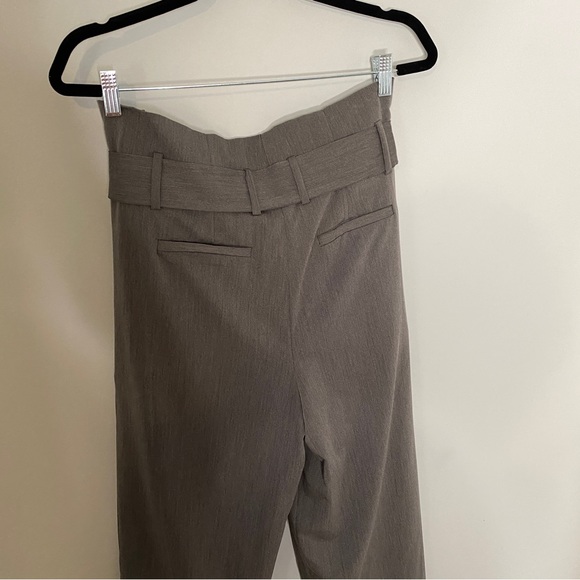 Dress Forum Grey Paperbag Pants (small) - Picture 3 of 5